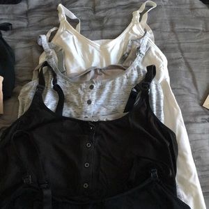 Nursing/ Maternity Tanks & Bras